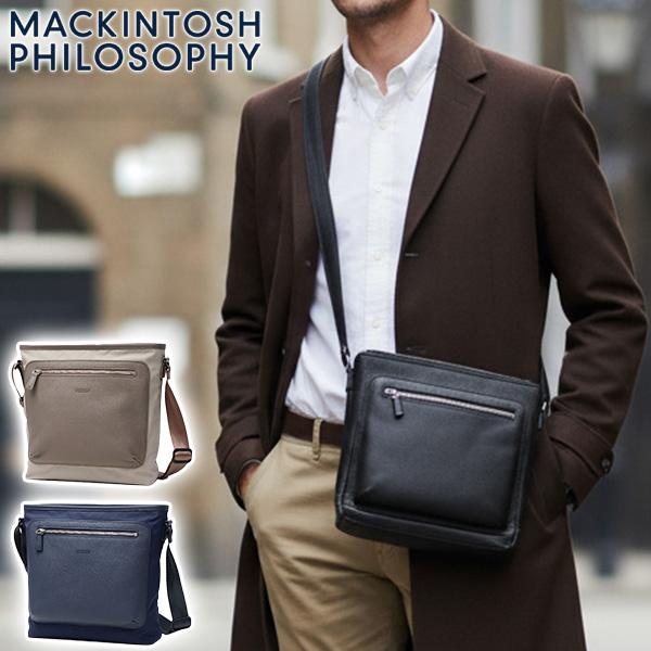 【商品レビューで＋5％】【5％OFFクーポン】【セール30%OFF】 マッキントッシュフィロソフィー ショルダーバッグ メンズ レディース ブランド 軽量 MACKINTOSH PHILOSOPHY 小さめ 斜めがけ A5 5M17 17733 MACKINTOSH PHILOSOPHY（マッキントッシュフィロソフィー） セール30
