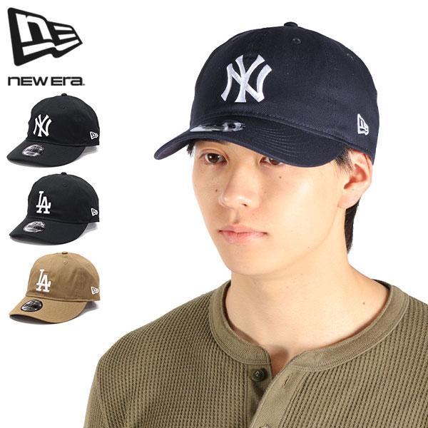 深めでなじむ柔らかシルエットノンウォッシュコットンのナチュラルな風合いが魅力の9THIRTYキャップ。カラー展開：ヤンキースブラック(14525054)、ドジャースブラック(14525058)、ドジャースカーキ(14525057)、ヤンキー...
