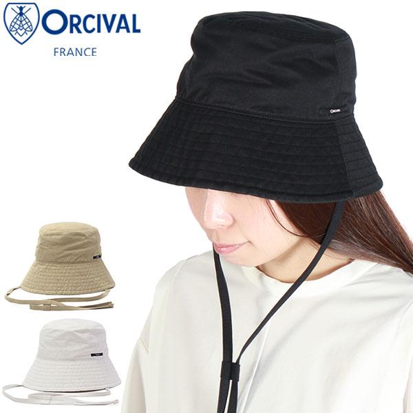 【新品未使用】ORCIVAL　オーシバル　バケットハット　帽子　アイボリー　白 ORCIVAL（オーシバル） 30%OFF オーシバル/オーチバル/ORCIVALバケット