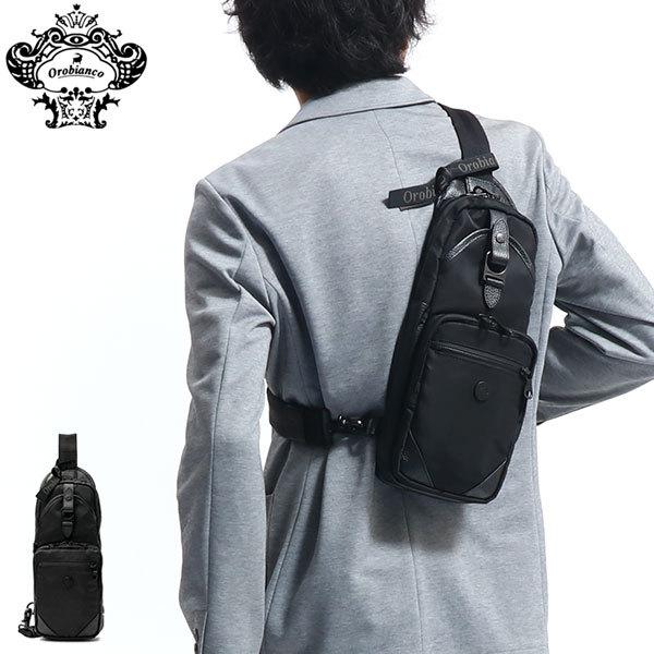 6 6限定 最大32 獲得 日本正規品 オロビアンコ ボディバッグ Orobianco ワンショルダーバッグ Annibale F 斜めがけ 縦型 ナイロン 本革 メンズ ギャレリア Bag Luggage 通販 Paypayモール
