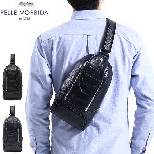 1回使用 PELLE MORBIDA MAIDEN VOYAGE ボディバッグ PELLE MORBIDA（ペッレ モルビダ） 限定ポストイット+ケアセット＋