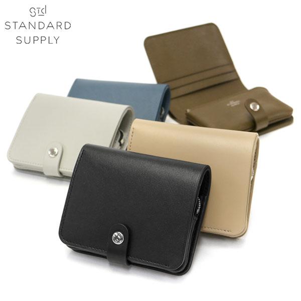 最大40%★3/5限定 スタンダードサプライ 二つ折り財布 STANDARD SUPPLY パル PAL スナップウォレット SNAP WALLET  財布 本革 牛革 日本製 メンズ レディース