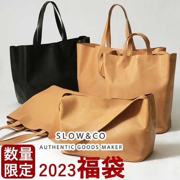 福袋 2023 Happy Bag 数量限定 スロウ SLOW バッグ 本革 メンズ レディース ショルダーバッグ トートバッグ 財布