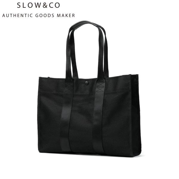 【美品】スロウ　ブラック トートバッグ SLOW 最大51%☆6/11限定 トートバッグ メンズ レディース 大きめ A4 布