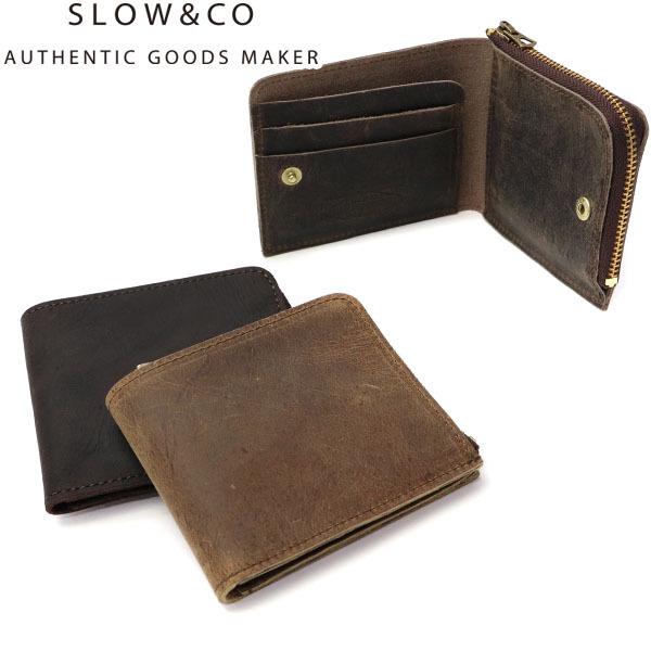 スロウ 財布 Slow 二つ折り財布 Kudu クーズー Compact Mini Wallet コンパクト ミニ財布 ミニウォレット 本革 薄い メンズ レディース 333s85i ギャレリア Bag Luggage 通販 Paypayモール