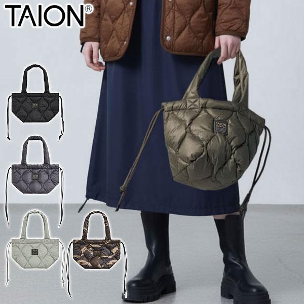 TAION（タイオン） 最大41%☆5/25限定 トートバッグ ダウンバッグ 2WAY