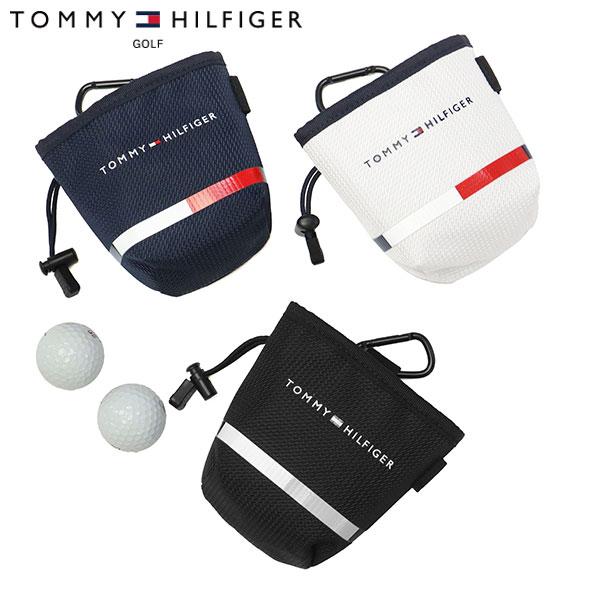 最大37%★8/27限定 トミー ヒルフィガー ゴルフ ポーチ 小物入れ 小さめ メンズ レディース TOMMY HILFIGER GOLF ボールポーチ シグネチャー THMG6SED