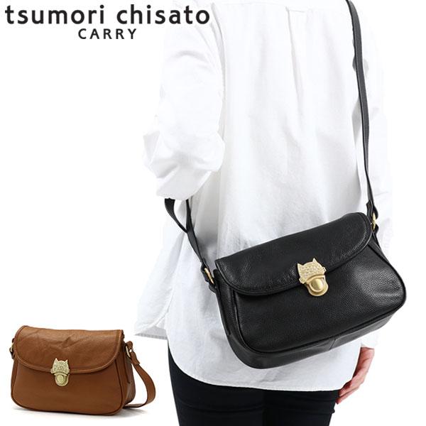 最大35%★3/10限定 ツモリチサト ショルダーバッグ tsumori chisato CARRY NEWカリヤネコ バッグ ショルダー 斜めがけ  小さめ 本革 猫 レディース 53451