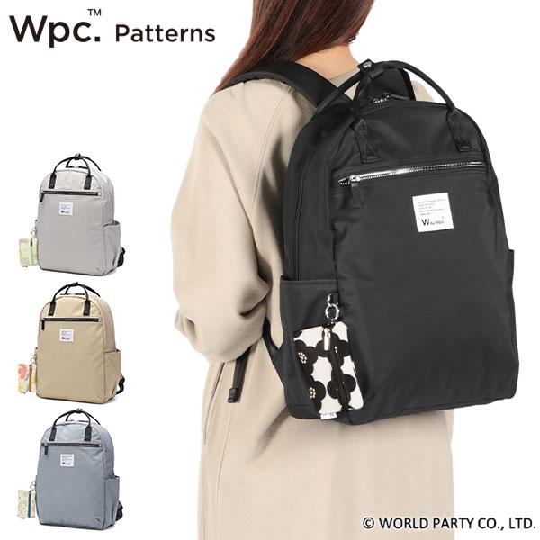 Wpc. Patterns 最大53%☆7/10〜 Wpc.Patterns リュック レディース 大