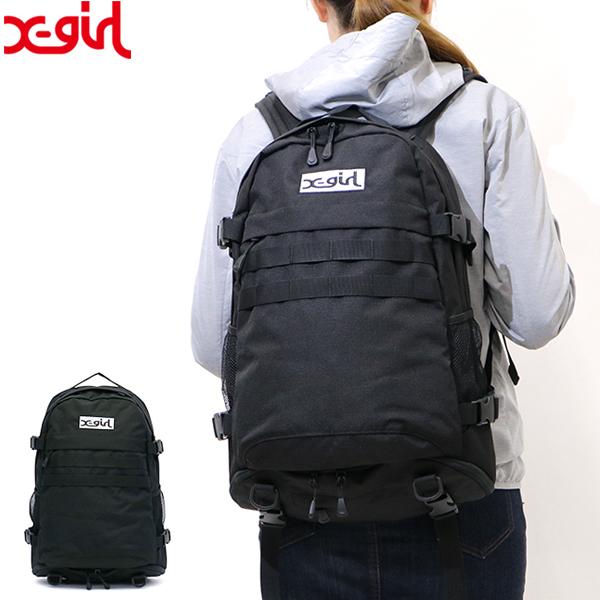 最大21 獲得 レビューでquo エックスガール リュック 通学 X Girl バッグ リュックサック Adventure Backpack 黒 レディース 通学リュック ギャレリア Bag Luggage 通販 Paypayモール