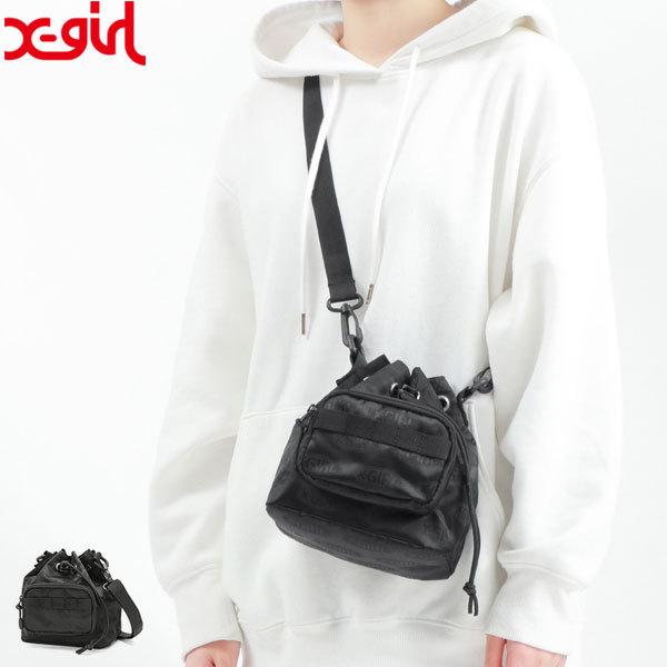 エックスガール バッグ X Girl ショルダーバッグ Oval Logo Bucket Shoulder Bag 巾着バッグ 小さめ 軽量 女子 レディース ギャレリア Bag Luggage 通販 Paypayモール