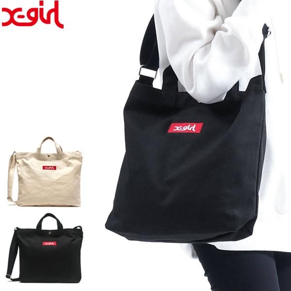 X-girl 最大33%☆4/29限定 エックスガール バッグ トートバッグ X-girl 最大33%☆4/29限定 エックスガール バッグ トートバッグ