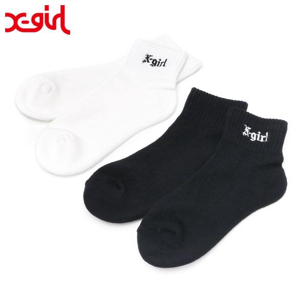 X-girl（エックスガール） 【メール便で送料無料】エックスガール 靴下