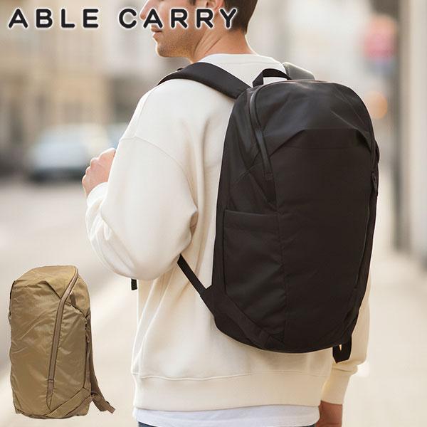 【5％OFFクーポン】【商品レビューで＋5％】【日本正規品】 ABLE CARRY リュック メンズ レディース エイブルキャリー おしゃれ 大きめ 大人 防水 カジュアル A4 B4 旅行 Daybreaker 2 最大51%☆12/31〜 日本正規品 ABLE CARRY リュック メンズ レディース