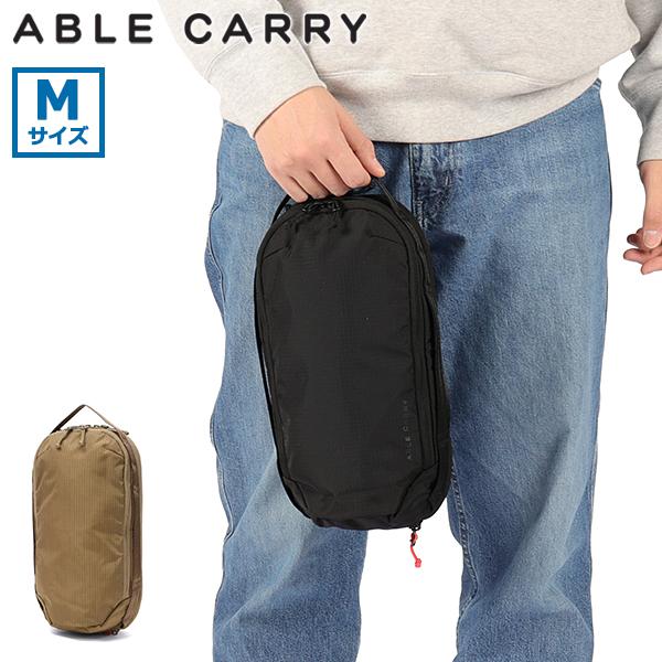 最大44%★3/1迄 日本正規品 ABLE CARRY トラベルポーチ バッグインバッグ エイブルキャリー 4-7L Cube Cordura re/cor Ripstop 210D