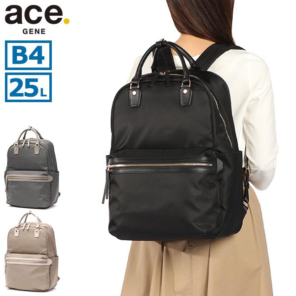 最大50%★9/8限定 正規品5年保証 エースジーン リュック レディース 大容量 ace.GENE ビジネスリュック エース 25L PC収納 LAPORTEM ラポルテム 68522