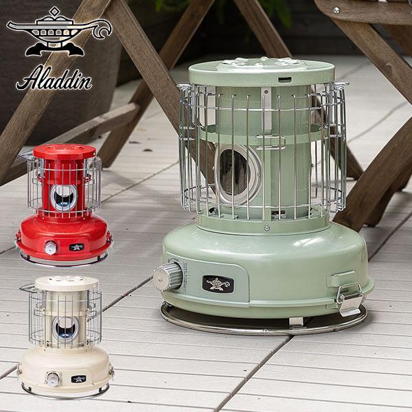 見た目も使いやすさもやさしいガスストーブ置いておくだけで心がほっとする、ブルーフレームをモチーフにしたかわいらしいガスストーブ。カラー展開：RED(R)、GREEN(G)、WHITE(W)Aladdin アラジン SENGOKU ALADD...