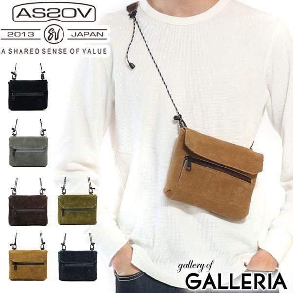 �ő�43%���y������ ���K�i1�N�ۏ� �A�b�\�u AS2OV �T�R�b�V�� WATER PROOF SUEDE Sacoche Wallet �V�����_�[�o�b�O ASSOV 091753 �����Y ���f�B�[�X