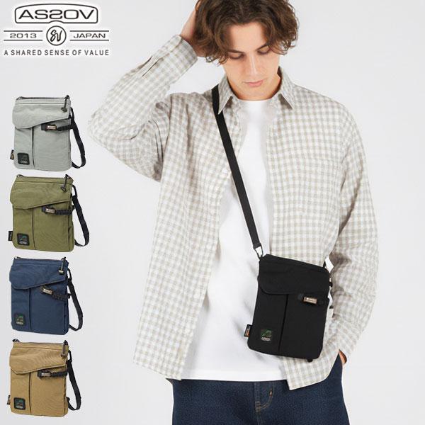 AS2OV（アッソブ） 最大42%☆5/3限定 正規品1年保証 サコッシュ メンズ