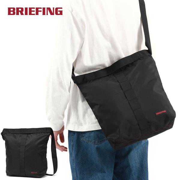 【値下げ】美品 BRIEFING ショルダーバッグ グレー黒 フロントポケット付 楽天市場】【最大32倍 10/10限定】 ノベルティ付 【日本正規品