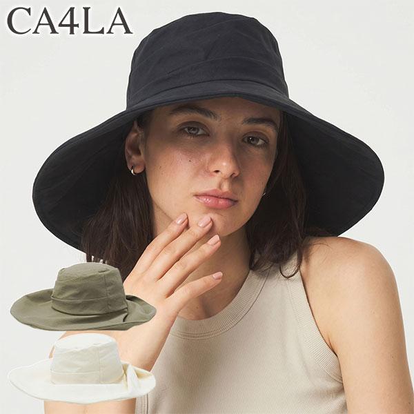 CA4LA（カシラ） 最大50%☆10/4限定 ハット 帽子 レディース つば広 UV