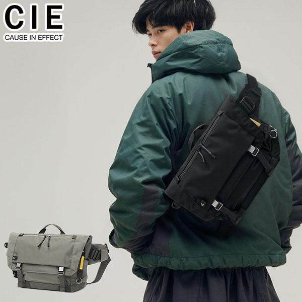 最大51%★3/8限定 CIE ショルダーバッグ メンズ レディース ブランド 斜めがけバッグ シー 軽い 大人 撥水ファスナー カジュアル A4 13L 202401