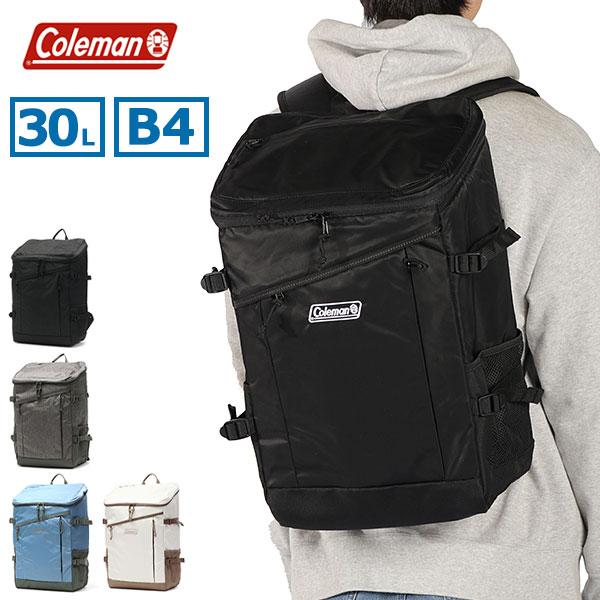 最大41%★9/8限定 公認販売店 コールマン リュック 30L ウォーカー メンズ レディース 通学 大容量 Coleman リュックサック B4 WALKER スクエアバックパック