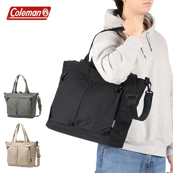 最大51%★8/31迄 公認販売店 コールマン トートバッグ メンズ レディース ファスナー付き 大きめ Coleman ブランド 24L UNI WALKER ユニウォーカートート