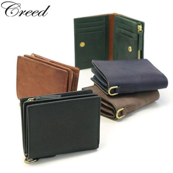 Creed UDUK[ウドゥク] ミドルウォレット CREED（クリード） 最大49%☆9/23限定 2つ折り財布 Creed UDUK ミドル