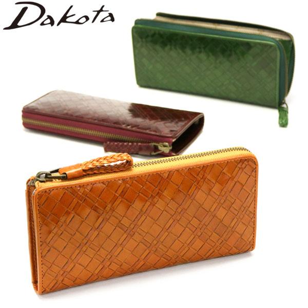 新品！未使用 ダコタ 長財布 財布 L字ファスナー アロマティコ 革財布 Dakota（ダコタ） ダコタ小物+選べるノベルティ付 長財布 アロマティコ