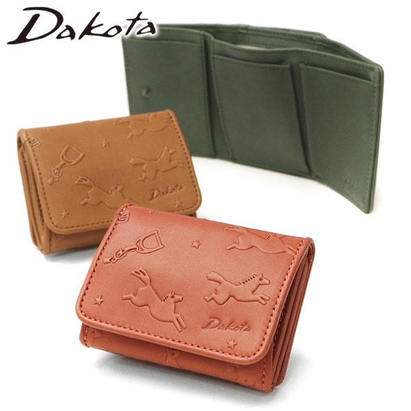 Dakota（ダコタ） ダコタ小物+選べるノベルティ付 財布 三つ折り ミニ