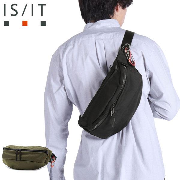 最大50%★9/20〜 ノベルティ付 IS/IT ボディバッグ メンズ レディース イズイット ショルダー バッグ 軽い ミリスト MILIST ワンショルダーバッグ 943901