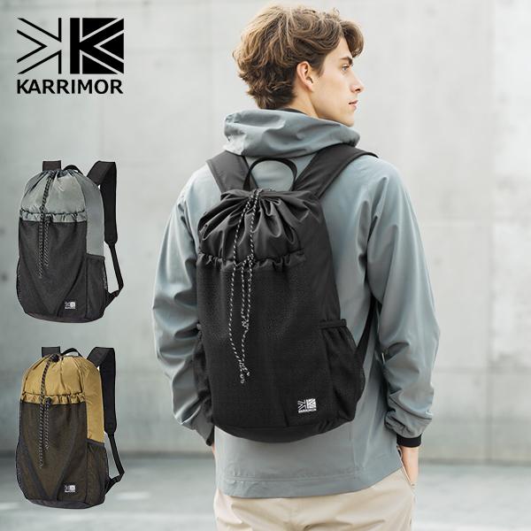 最大51%★9/15限定 カリマー リュック メンズ レディース KARRIMOR バック ナップサック カジュアル おしゃれ 軽量 軽い A4 大きめ 20L grab knapsack 501225