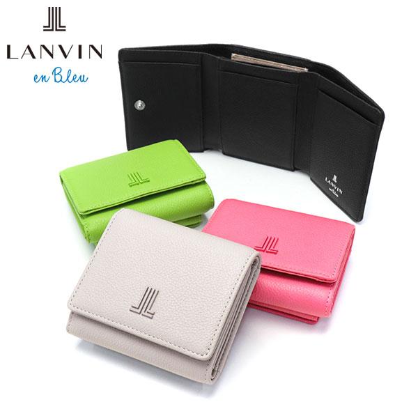 LANVIN en Bleu セール40%OFF ランバンオンブルー 三つ折り財布