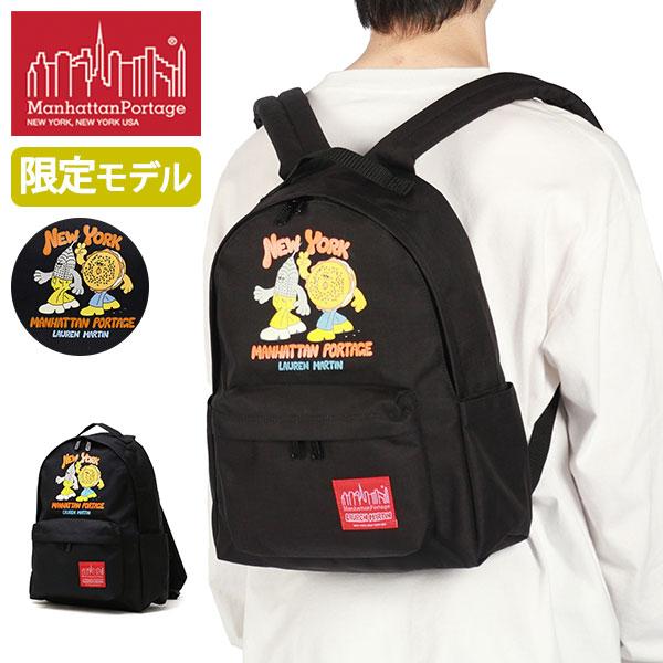 最大50%★9/20〜 日本正規品 マンハッタンポーテージ リュック メンズ レディース 軽量 ブランド Manhattan Portage バッグ おしゃれ A4 MP1210JR2LAUREN