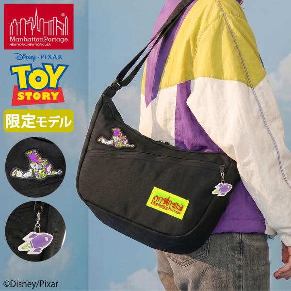 最大50%★9/17限定 日本正規品 マンハッタンポーテージ ショルダーバッグ メンズ レディース Manhattan Portage Duet Shoulder Bag TOY STORY MP2409TOY