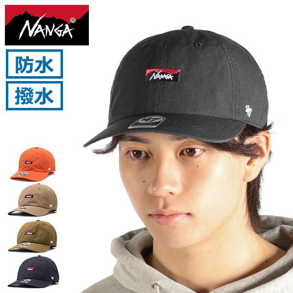 NANGA 47 CLEAN UP MF キャップ　黒 NANGA（ナンガ） 最大51%☆5/3限定 キャップ 帽子 メンズ レディース