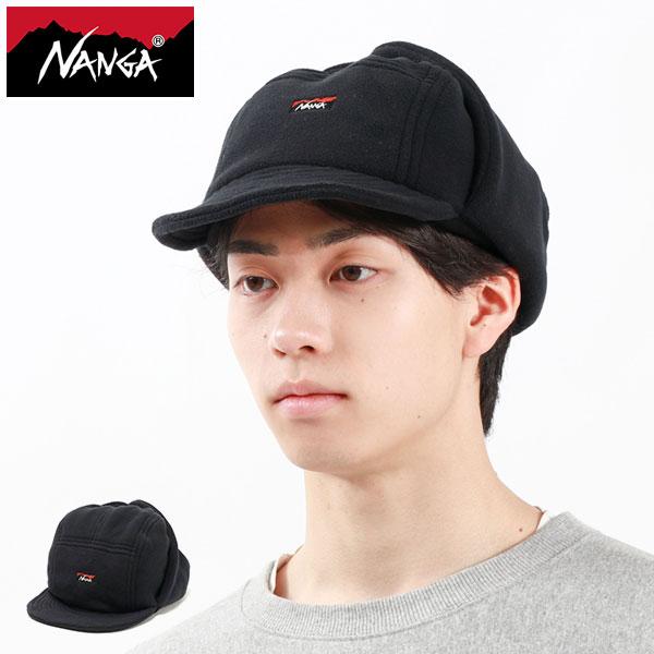 【5％OFFクーポン】【商品レビューで＋5％】ナンガ 帽子 メンズ レディース 耳あて付 冬 秋冬 NANGA ブランド キャップ 耳当て付 おしゃれ 黒 NA2343-3B509 NANGA（ナンガ） 帽子 メンズ レディース 耳あて付 冬 秋冬 ブランド