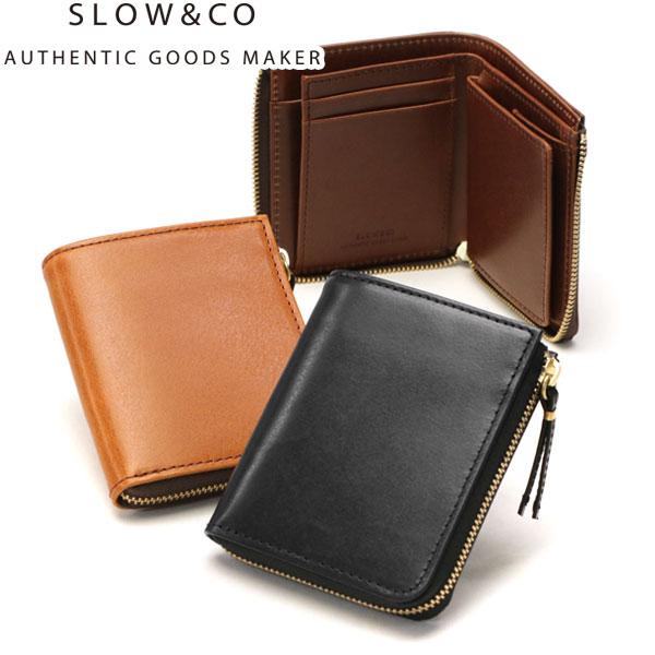 SLOW(ファッション) 最大36%☆3/21まで スロウ 二つ折り財布 メンズ 