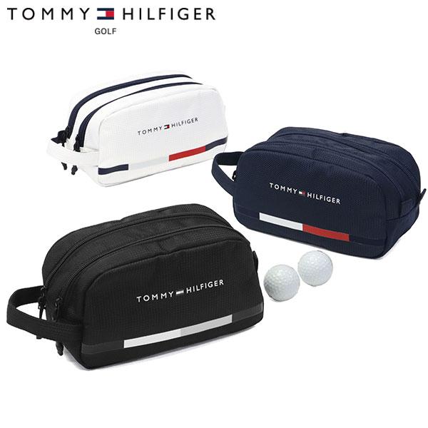 最大37%★8/27限定 トミー ヒルフィガー ゴルフ ポーチ 小物入れ 小さめ おしゃれ メンズ レディース TOMMY HILFIGER GOLF 小物 収納 シグネチャー THMG6SEC