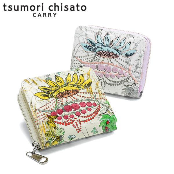 tsumori chisato CARRY 二つ折り財布 メッシュ 花柄 tsumori chisato CARRY（ツモリチサトキャリー） 最大49%☆9/9限定