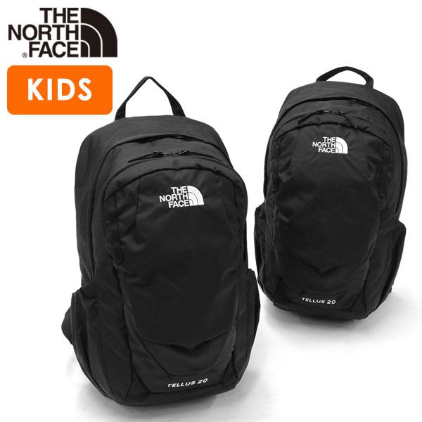 日本正規品 ザ・ノース・フェイス リュック THE NORTH FACE テルス20（キッズ） K Tellus 20 バックパック A4 20L  通学 登山 黒 NMJ72320