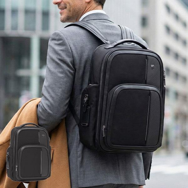 値下げトゥミ★TUMI Barker Backpackブラック　ビジネスリュック ARRIVÉ 「ラーソン」ミディアム・バックパック｜TUMI(トゥミ)公式サイト