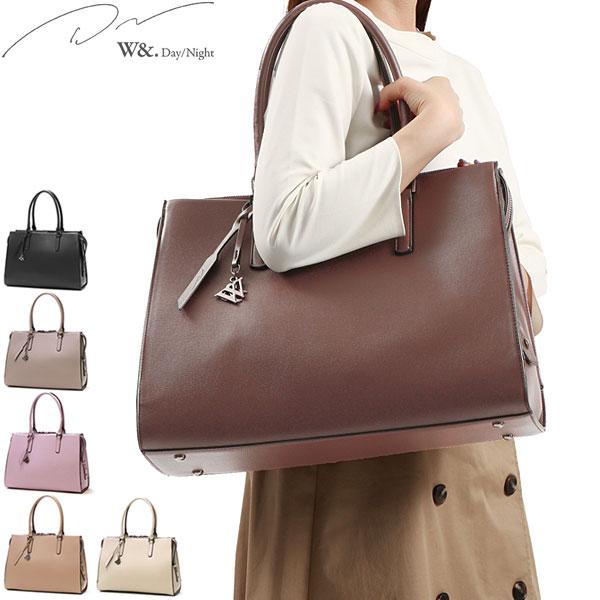 【5％OFFクーポン】【商品レビューで＋5％】【セール30%OFF】ダブルアンドデイナイト トートバッグ A4 レディース W&.Day/Night トッテン スクエアトート FILE バッグ 11753 Ace（エース） セール30%OFF ダブルアンドデイナイト トートバッグ A4