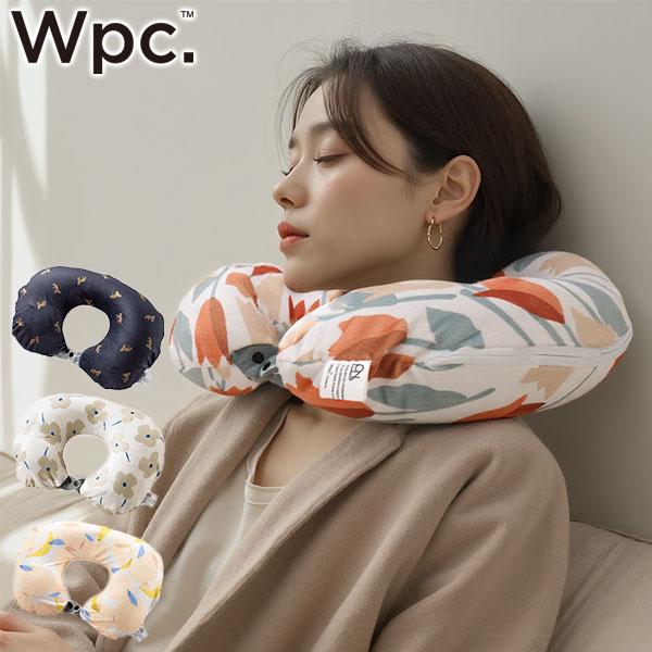 最大44%★7/12迄 Wpc. ネックピロー ポンプ式 飛行機 車 コンパクト ダブリュピーシー 軽量 軽い トラベルピロー トラベルネックピロー 携帯枕 W159