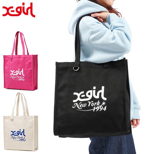 X-girl（エックスガール） 最大50%☆2/25限定 トートバッグ レディース