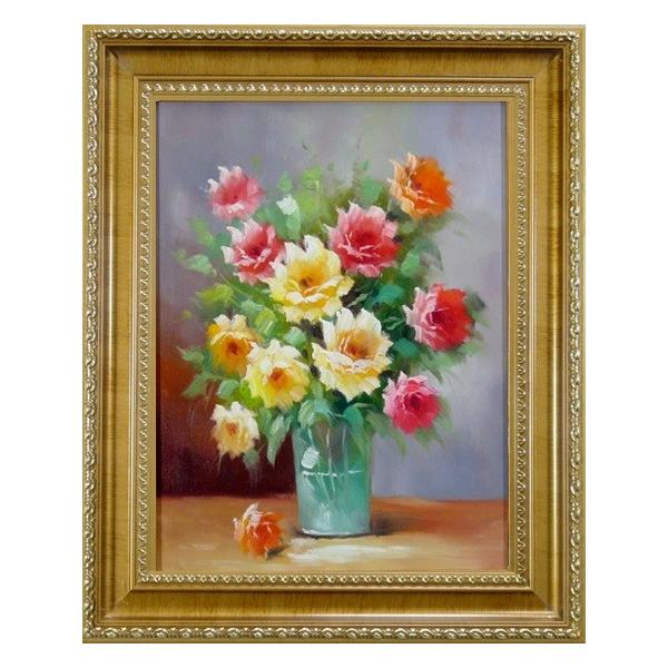 静物画 赤と黄色の薔薇 絵画 額縁付き油絵 ヨーロッパの街や山 海など自然の風景画を中心に 花など静物画 きれいな人物画など 額装 額付き絵画 Buyee Buyee Japanese Proxy Service Buy From Japan Bot Online