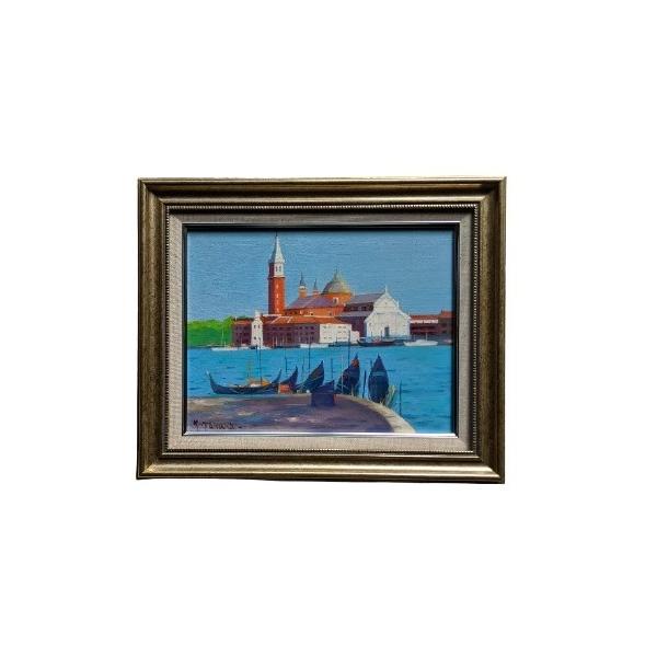 絵画 油絵 Ｆ6サイズ（6号） 田中浩二 ベニス