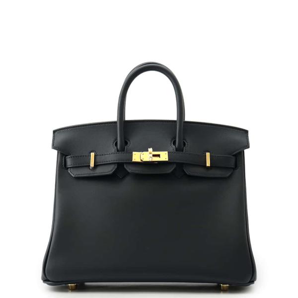 エルメス バーキン25 ブラック/ゴールド金具 スイフト HERMES Birkin