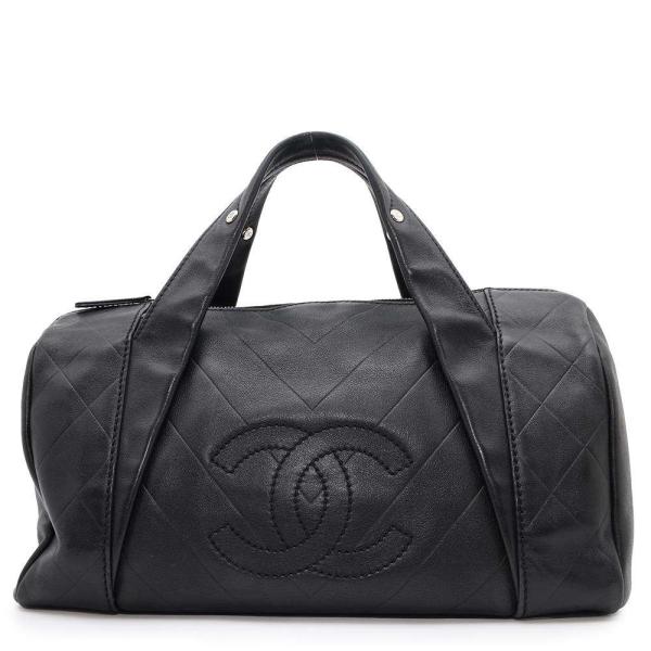 MIO☆ さま♡CHANEL シェブロン　デカココ　ボストン ハンドバッグ シャネル ハンドバッグ ココマーク シェブロン A30899 CHANEL バッグ V